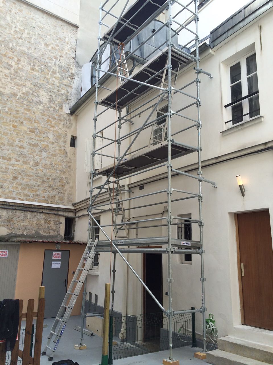 Facade sapine Paris